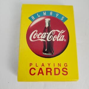 Coca Cola Vintage 1994 Playing Cards Always Coke Poker Game Night